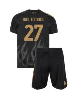 Otroški Nogometna dresi replika Juventus Nick Woltemade #27 Tretji 2026-27 Kratek rokav (+ hlače)